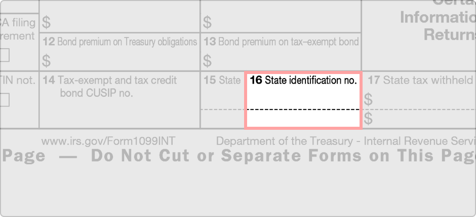 State Identification No.