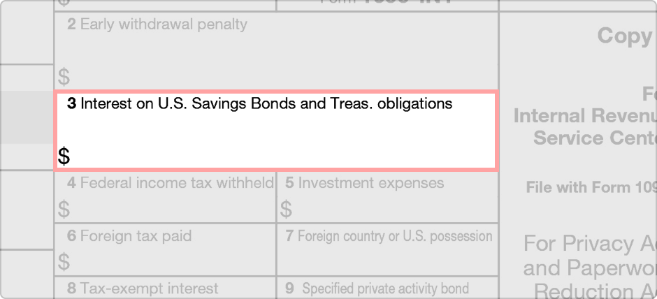 Interest on U.S. Savings Bonds and Treas