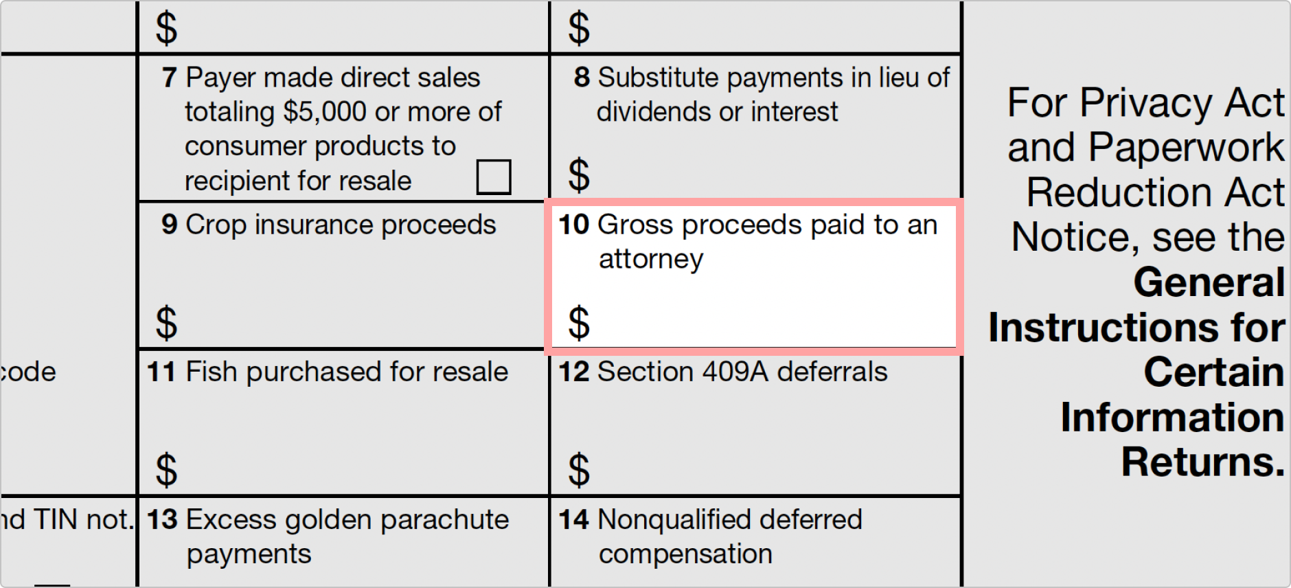 1099 Misc Form Fillable Printable Download Free Instructions