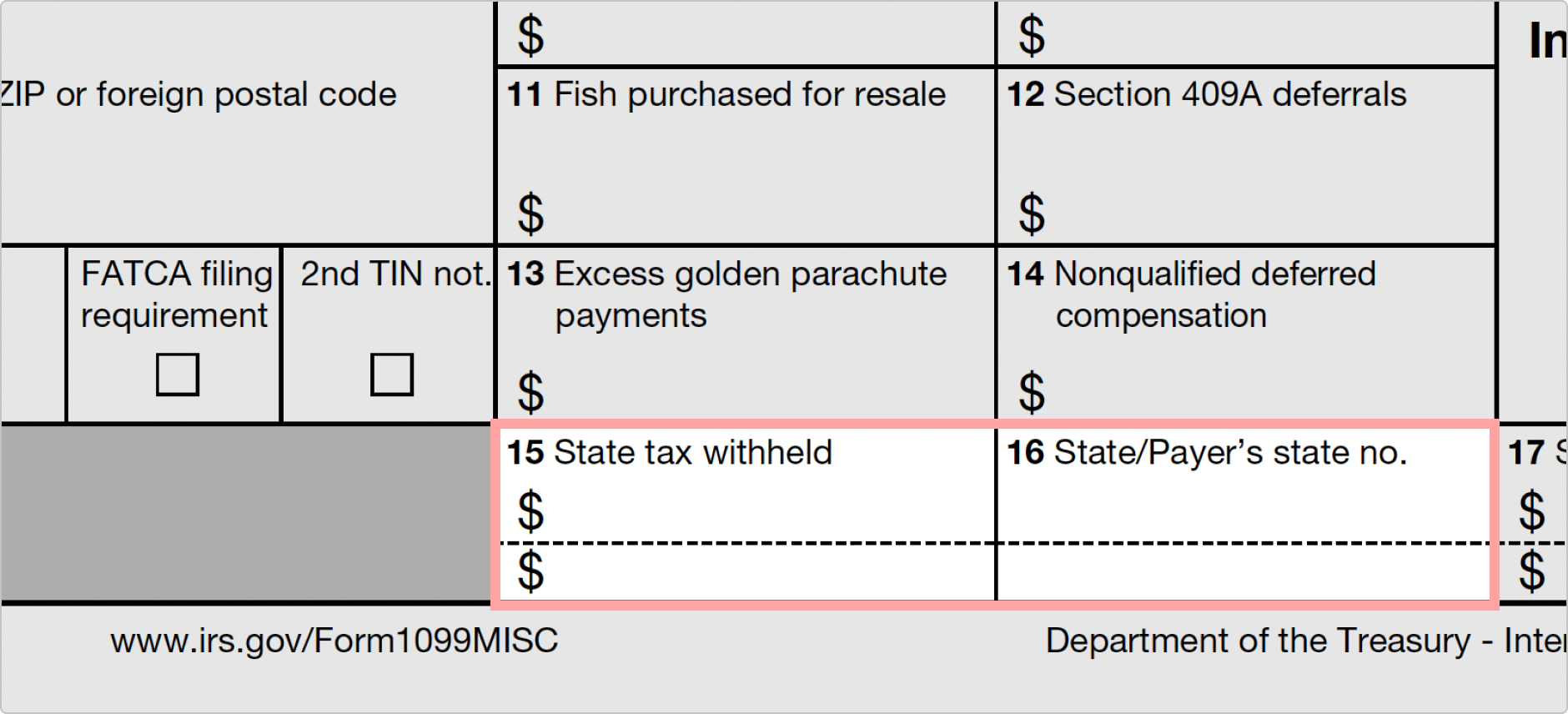 1099 Misc Form Fillable Printable Download Free Instructions