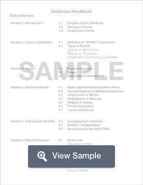 Employee Handbook Create Amp Download For Free Formswift