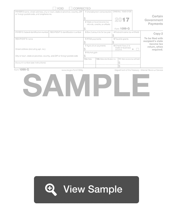 Form 1099 G Government Payments Fill Out Online Pdf Formswift 0959