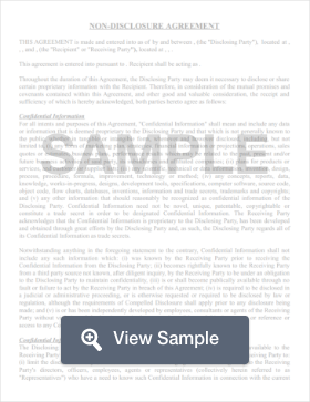 Free California NonDisclosure Agreement Templates PDF \u0026 DOCX  FormSwift