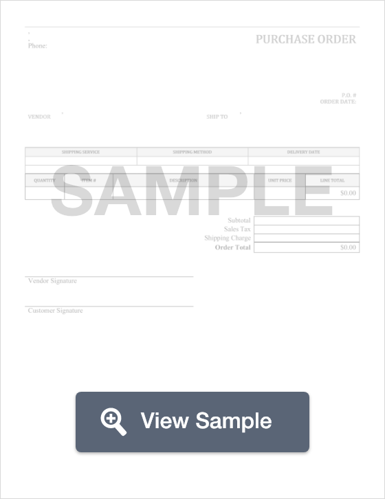 Where Do I Submit A Purchase Order Form?