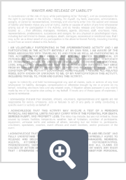Release Of Liability Form Template Free Sample Pdf And Word