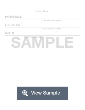 Free Resume Template Printable from formswift.com