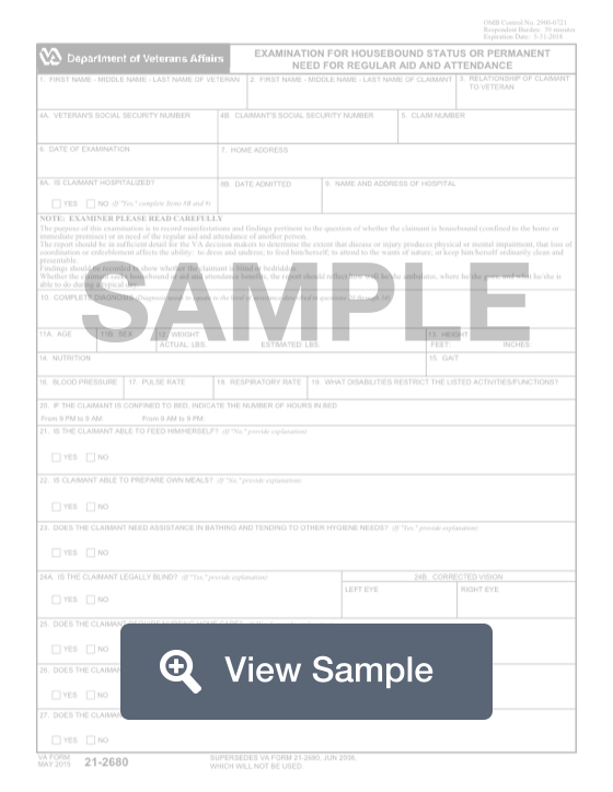 Fillable VA Form 21 2680 Printable PDF Sample FormSwift