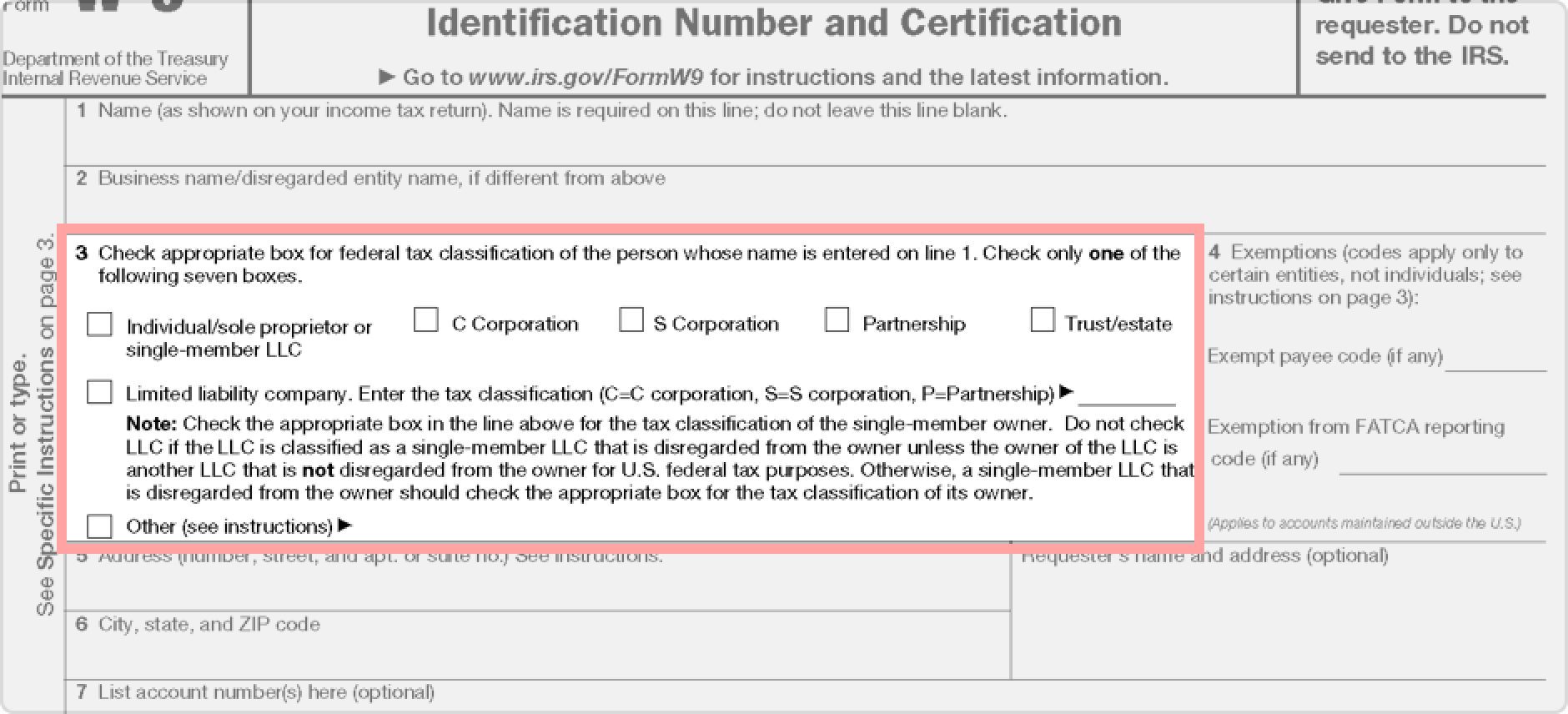 W-9 Form Canada (Guidelines)