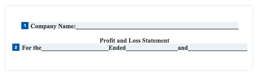Business Profit And Loss Statement Template from formswift.com