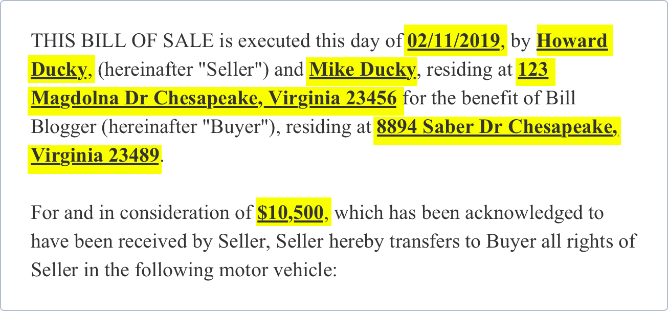 how-to-write-up-a-bill-of-sale-for-car-car-sale-and-rentals